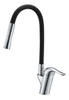 Grifo de cocina de barril flexible de 3 vías, grifo de baño