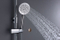 Columna de ducha de 2 vías con pantalla digital de temperatura