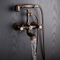 Grifo antiguo montado en la pared para ducha en color bronce