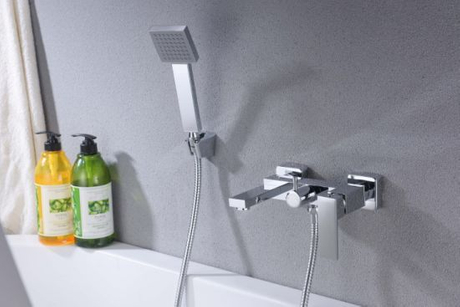 Grifo monomando en la pared para baño, 3 vías, mezclador de agua, grifo para ducha