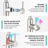 40247TBN Inducción Sensor de tacto inteligente Extraiga grifo de cocina con agua fría y caliente